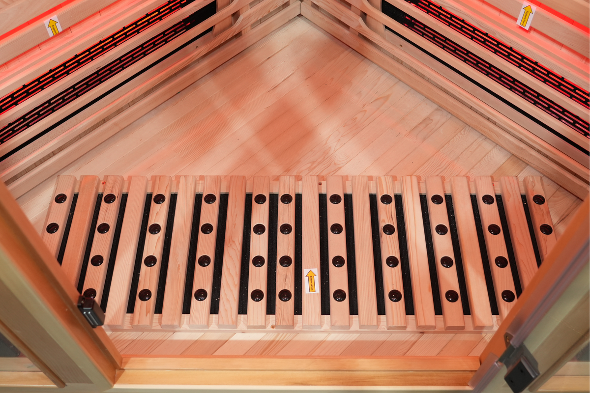 Blisspod Vienna RED 4-5 Person Full Spectrum Infrared Sauna