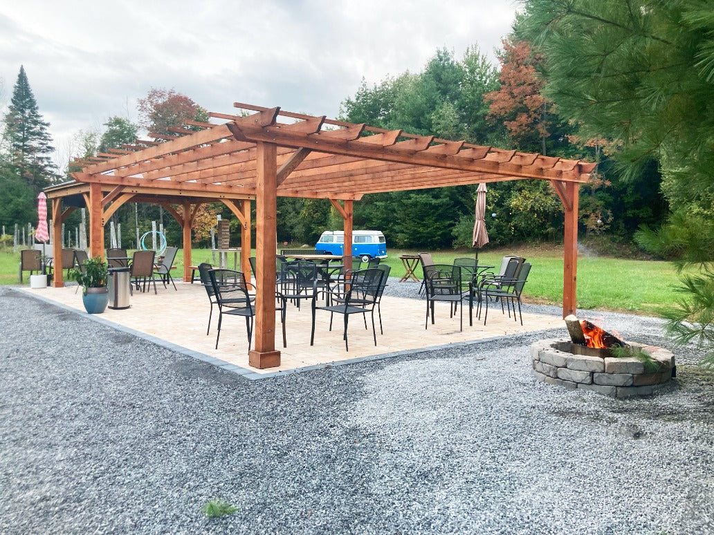 Best Redwood Outdoor Super Deck Redwood Pergola