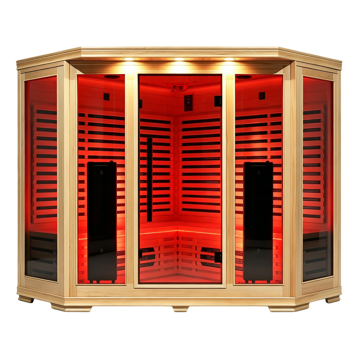 Blisspod Vienna RED 4-5 Person Full Spectrum Infrared Sauna