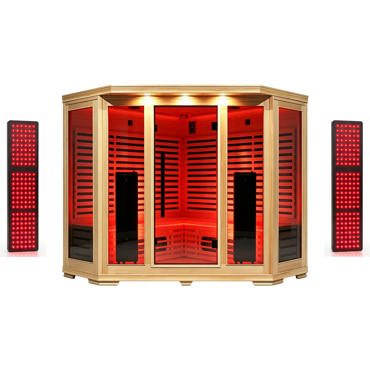 Blisspod Vienna RED 4-5 Person Full Spectrum Infrared Sauna