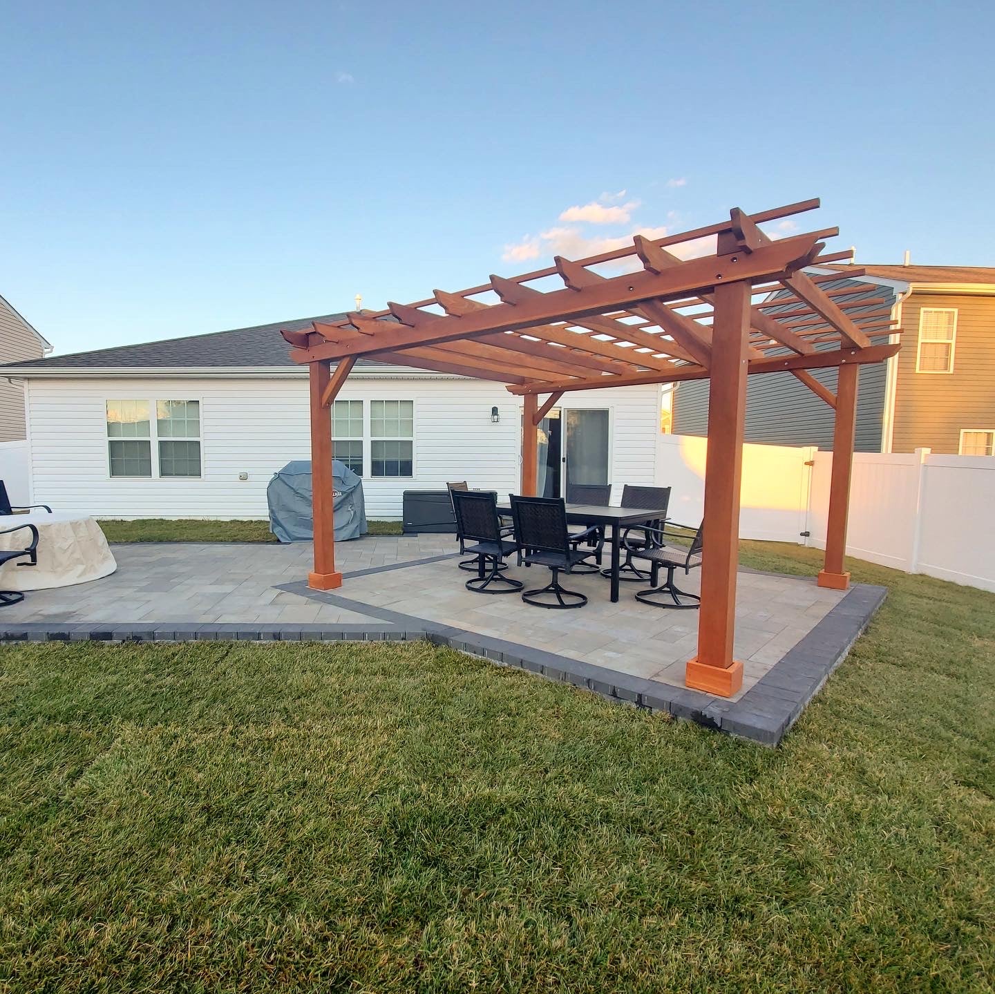 Best Redwood Outdoor Super Deck Redwood Pergola