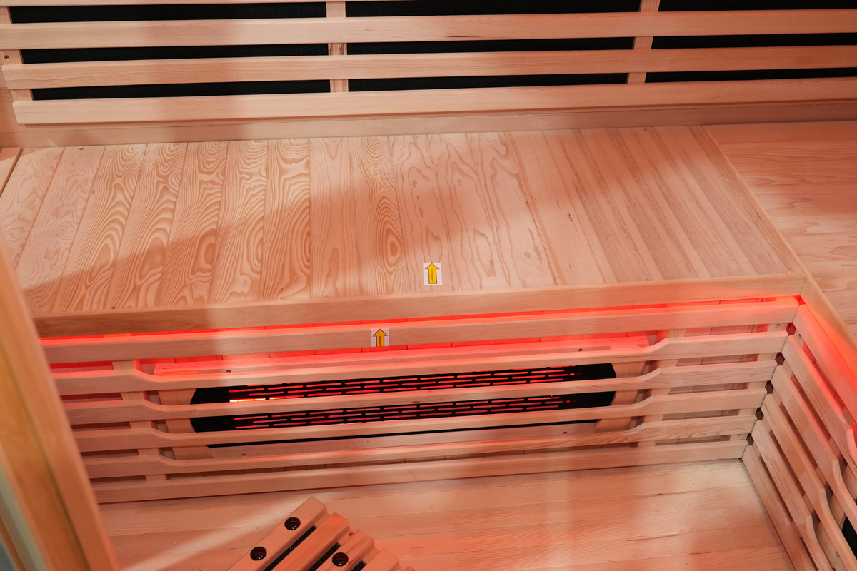 Blisspod Vienna RED 4-5 Person Full Spectrum Infrared Sauna
