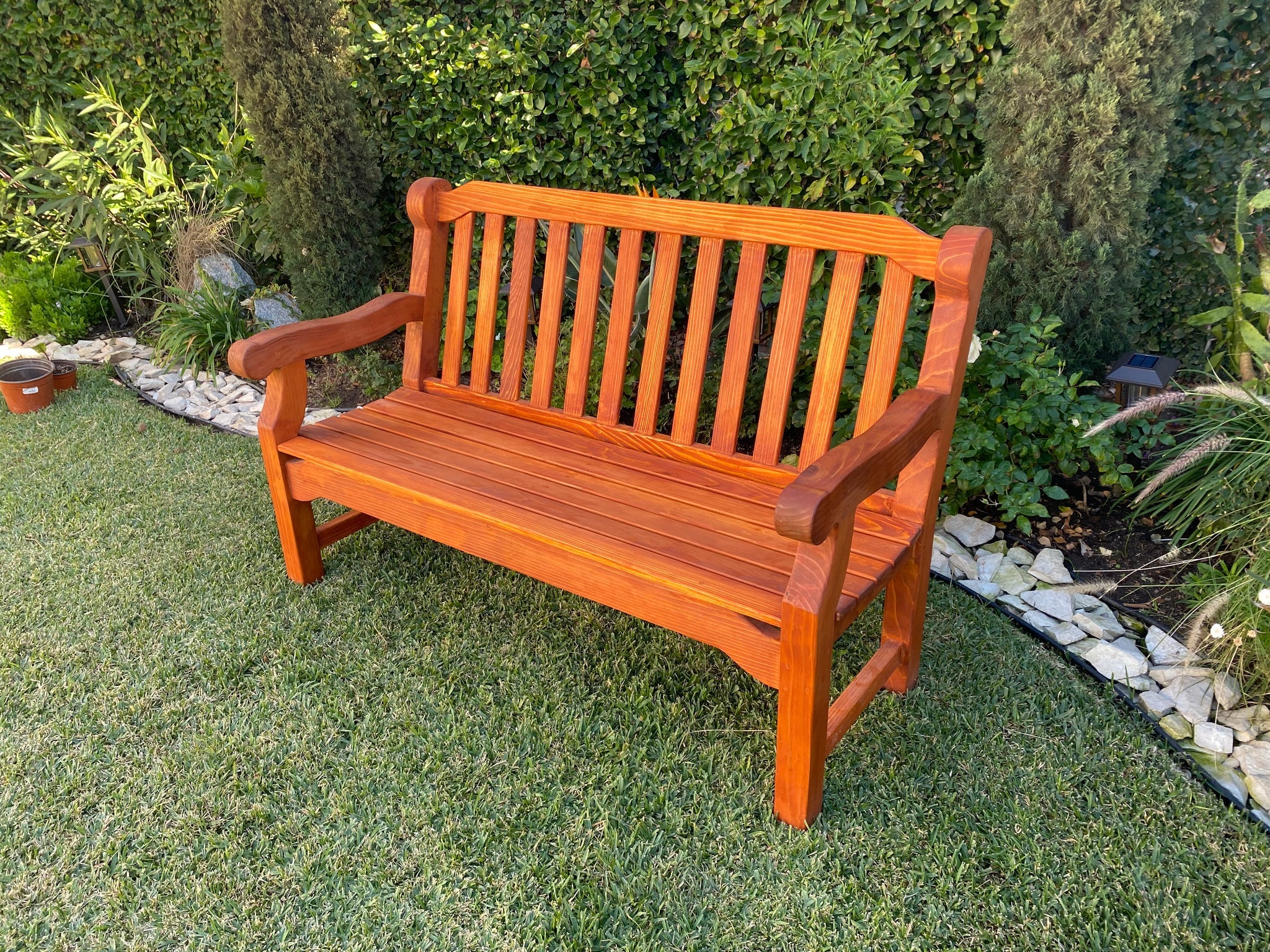 Best Redwood Classic Redwood Garden Bench