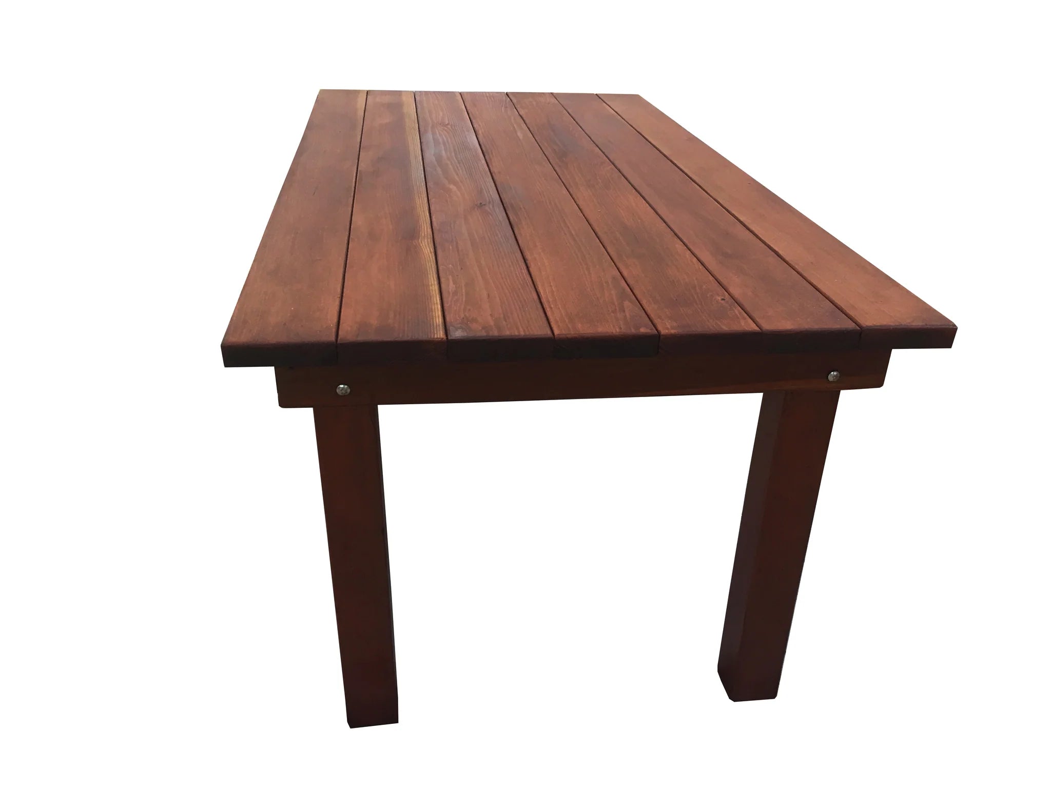 Best Redwood Farmhouse Redwood Outdoor Dining Table