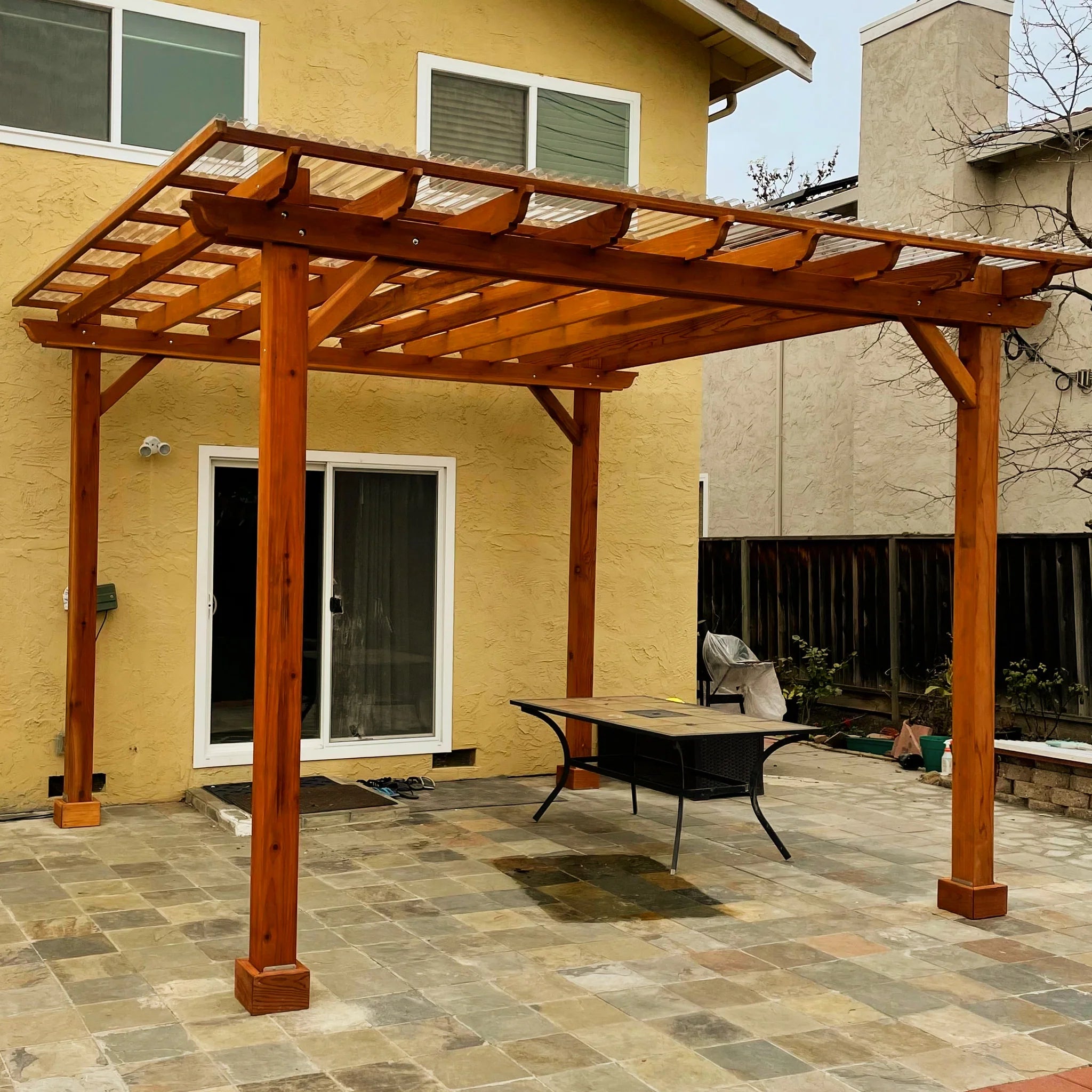 Best Redwood Outdoor Super Deck Redwood Pergola