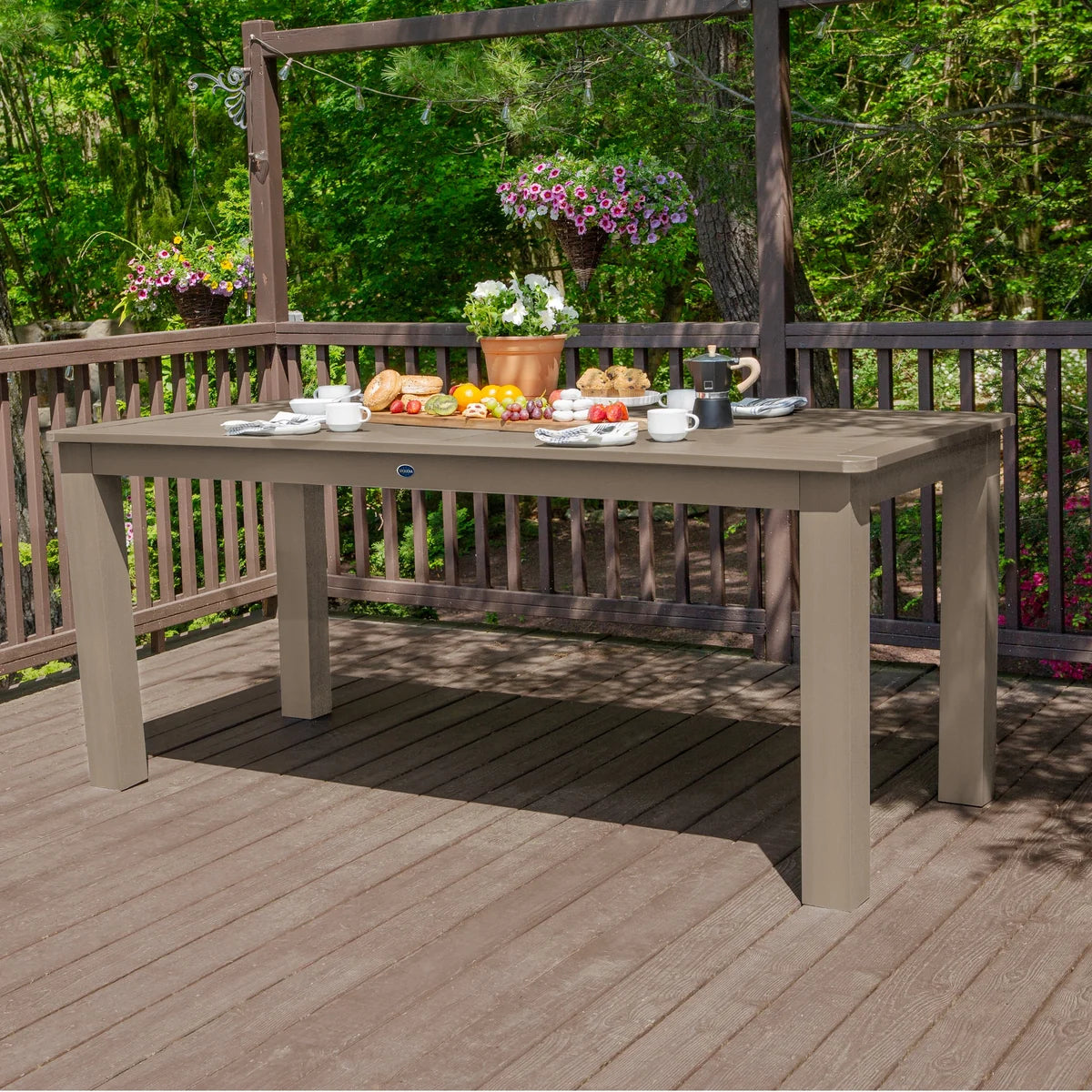 Sequoia Outdoor Homestead Rectangular 42in x 84in Counter Height Dining Table