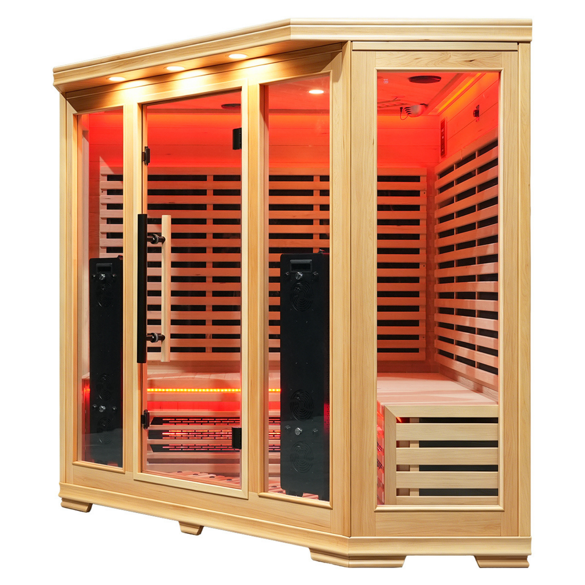 Blisspod Vienna RED 4-5 Person Full Spectrum Infrared Sauna