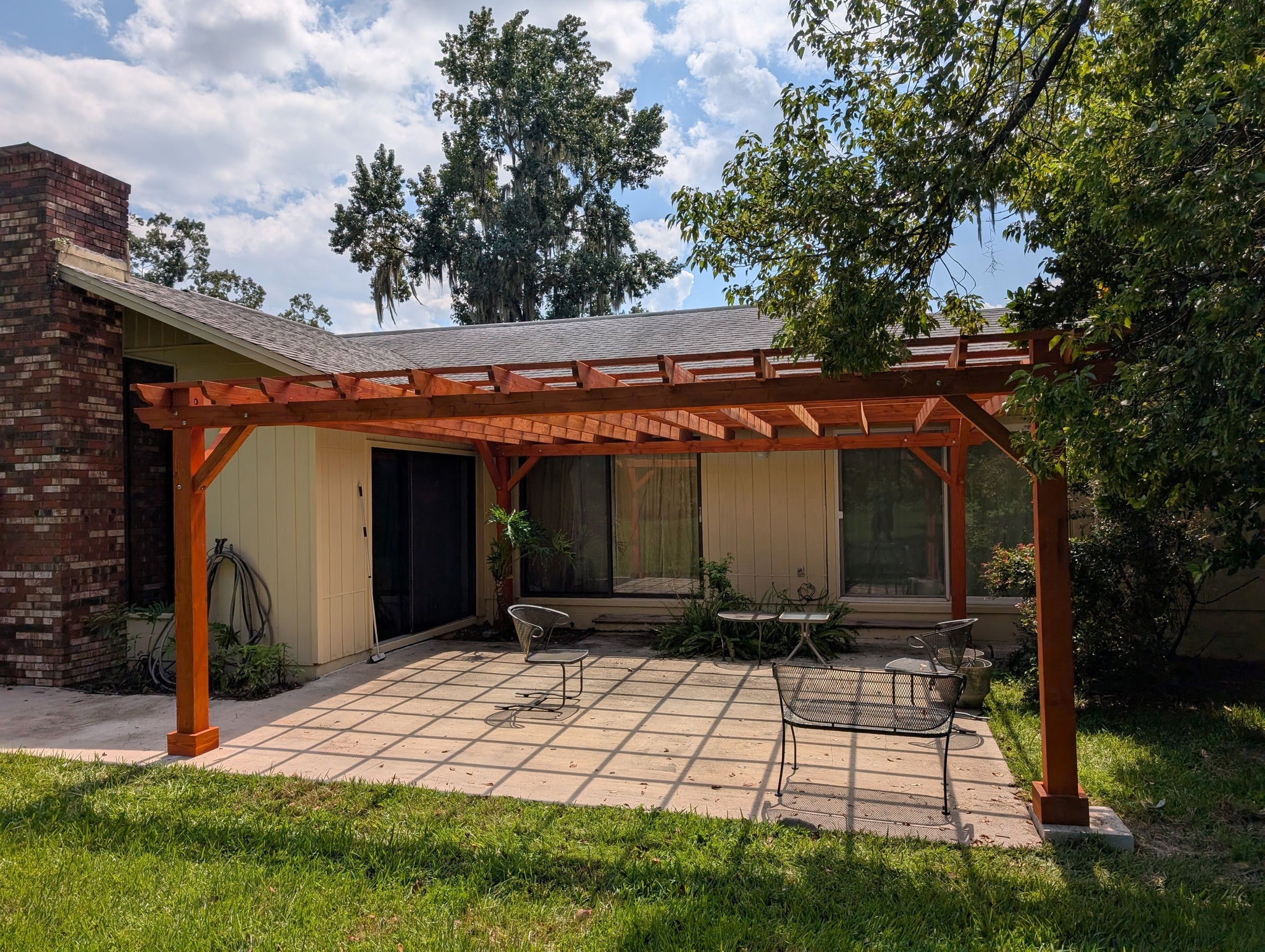 Best Redwood Outdoor Super Deck Redwood Pergola