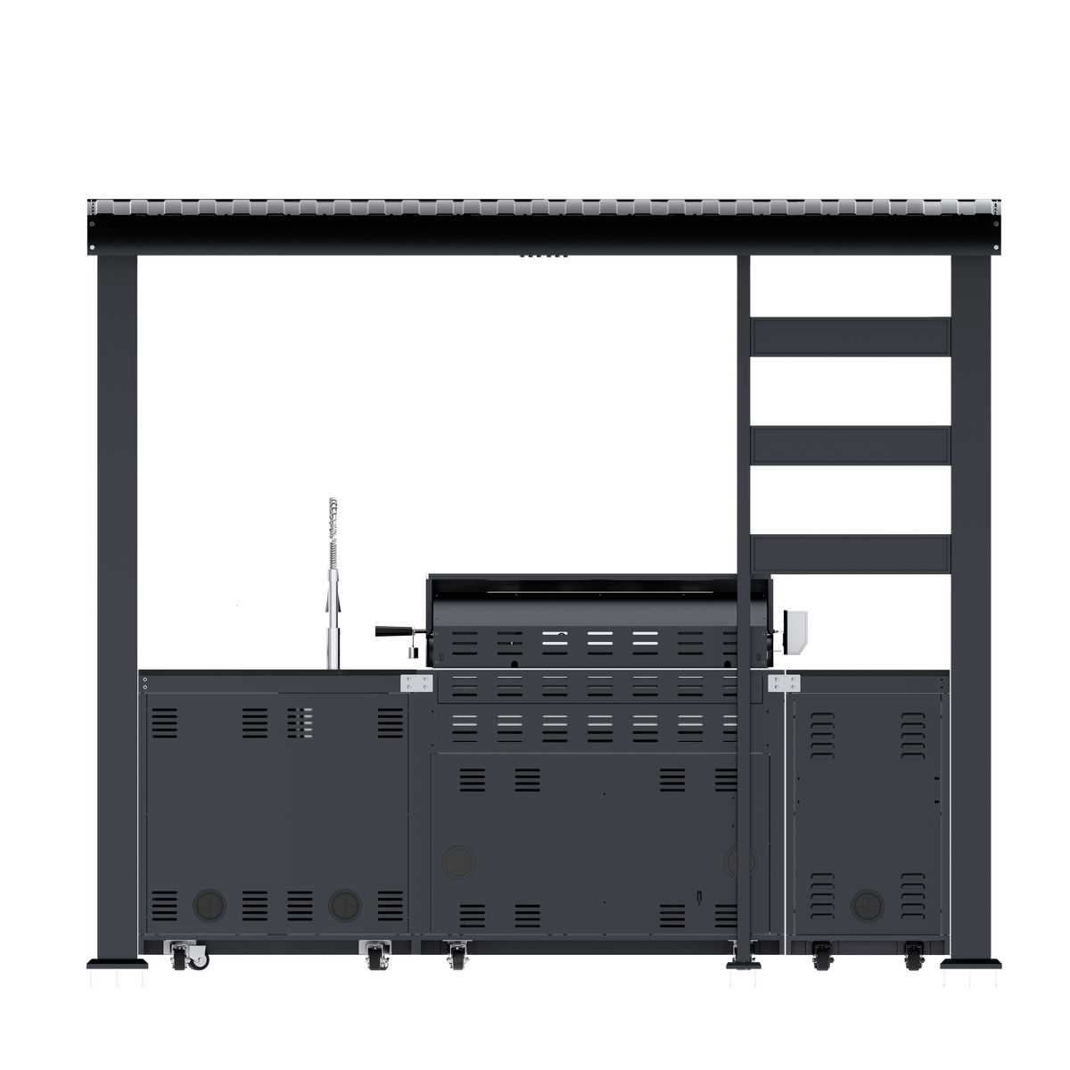 6-Burner 304 Stainless Steel Outdoor Kitchen Grill