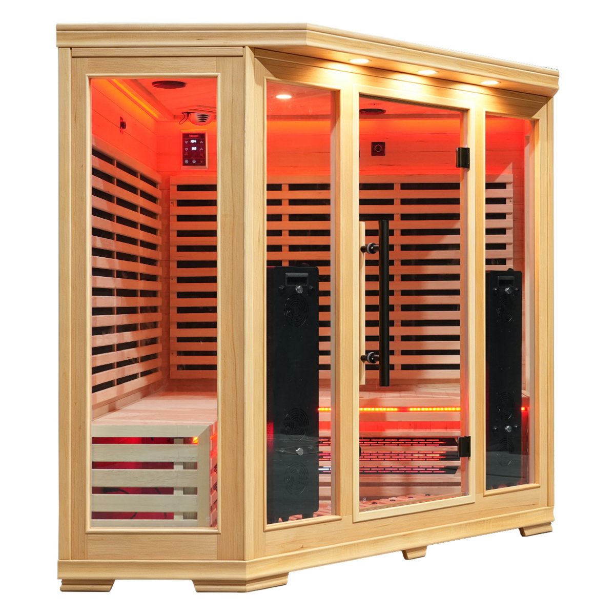 Blisspod Vienna RED 4-5 Person Full Spectrum Infrared Sauna