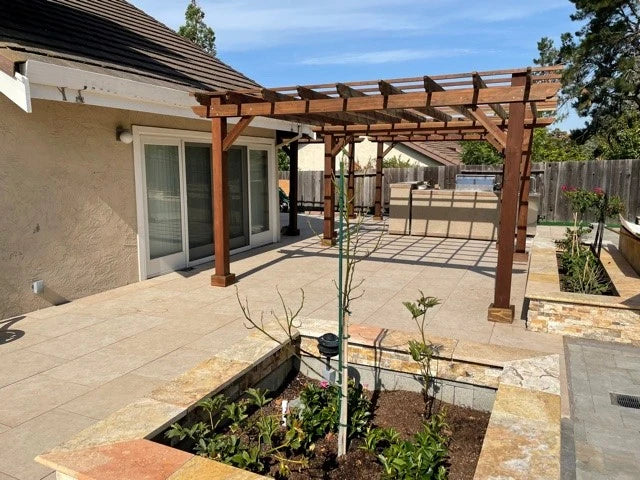 Best Redwood Outdoor Super Deck Redwood Pergola