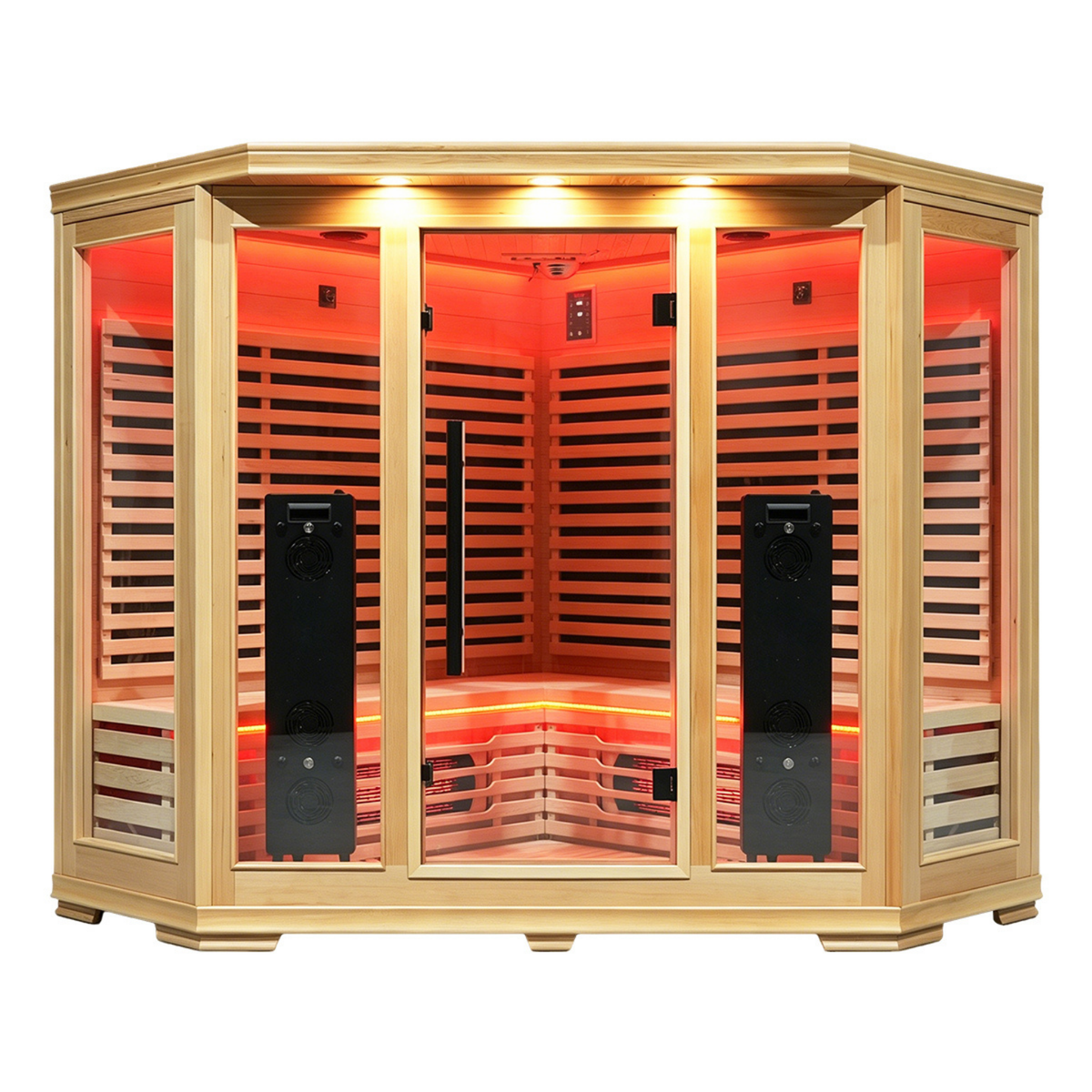 Blisspod Vienna RED 4-5 Person Full Spectrum Infrared Sauna