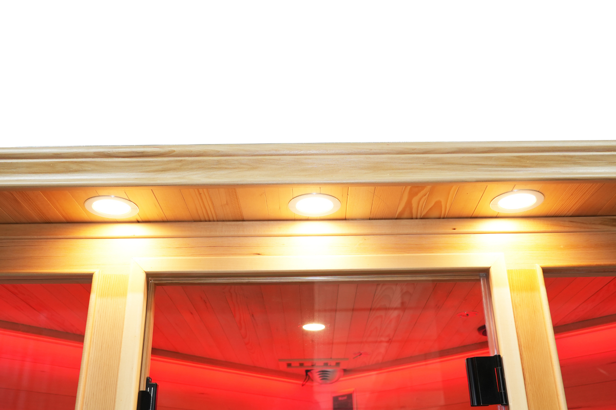 Blisspod Vienna RED 4-5 Person Full Spectrum Infrared Sauna