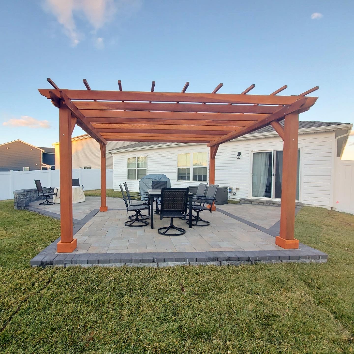 Best Redwood Outdoor Super Deck Redwood Pergola