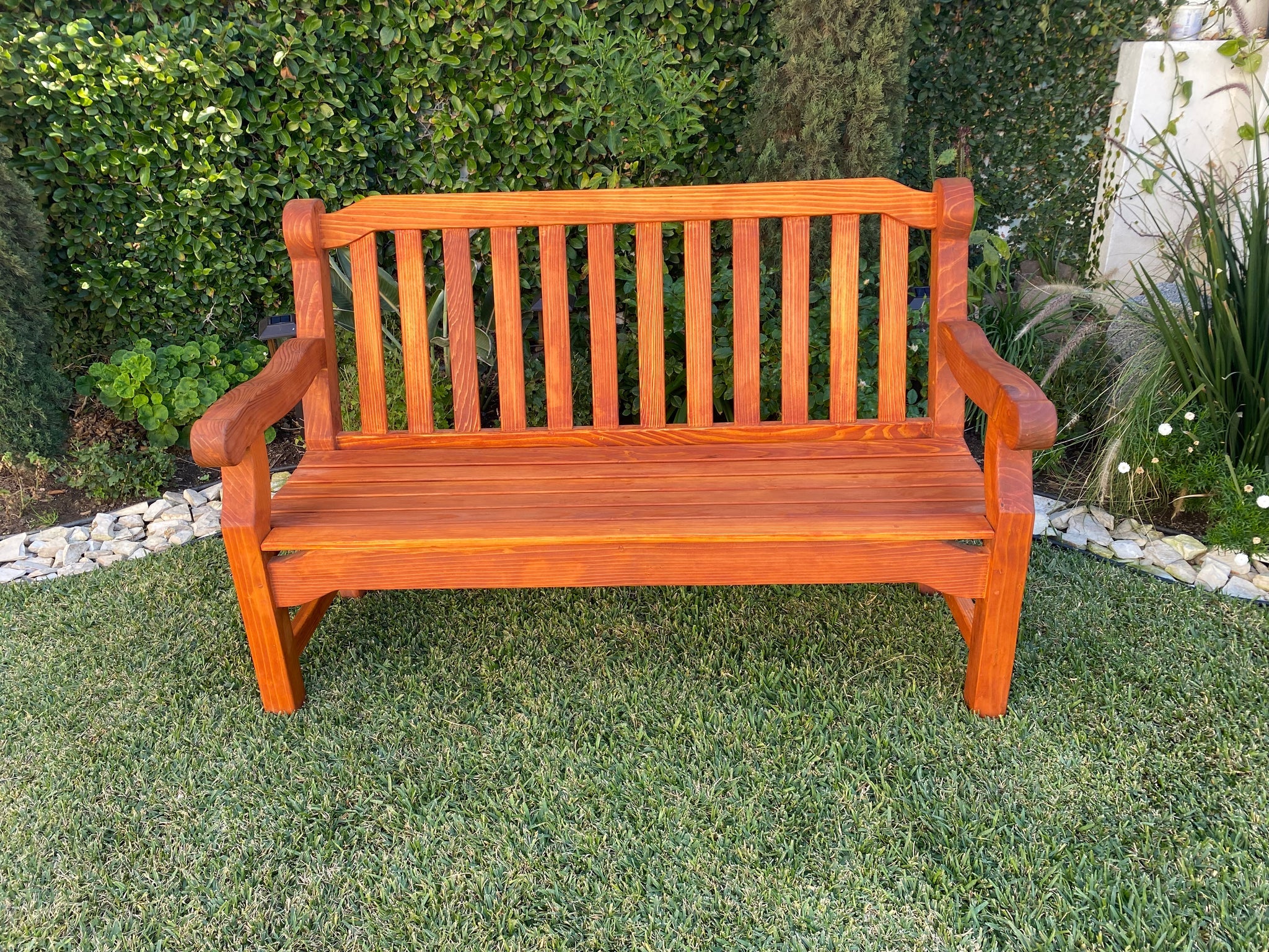 Best Redwood Classic Redwood Garden Bench