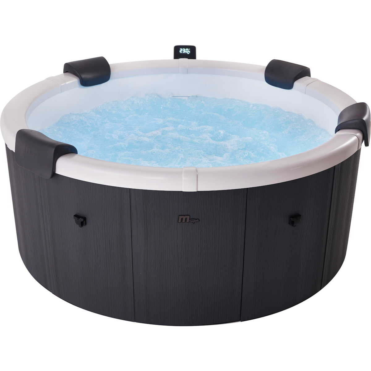 MSpa Denver Frame Series 6-Person Spa with Hydro Jets & UVC Sanitization