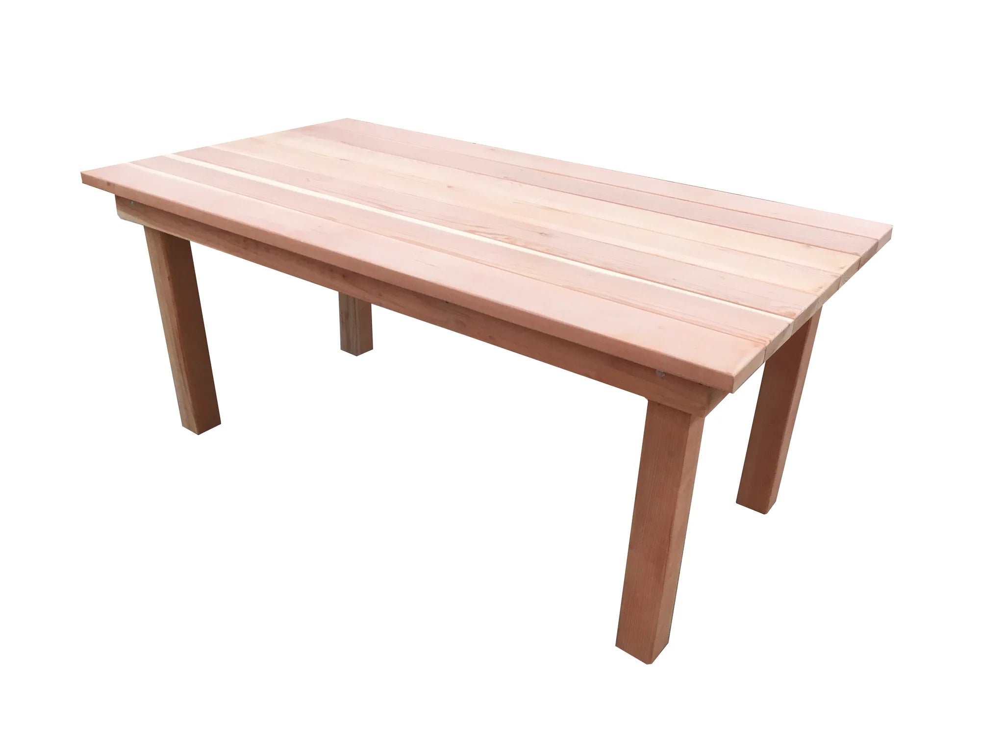 Best Redwood Farmhouse Redwood Outdoor Dining Table