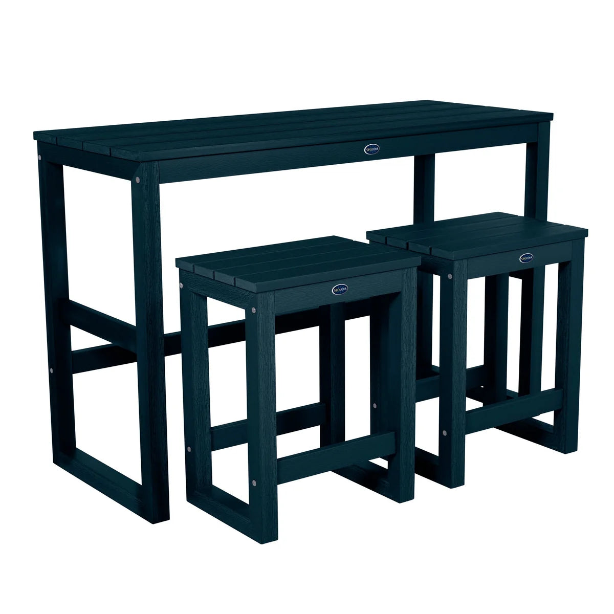 Sequoia Outdoor Granite Hills Modern Counter Height Balcony Set
