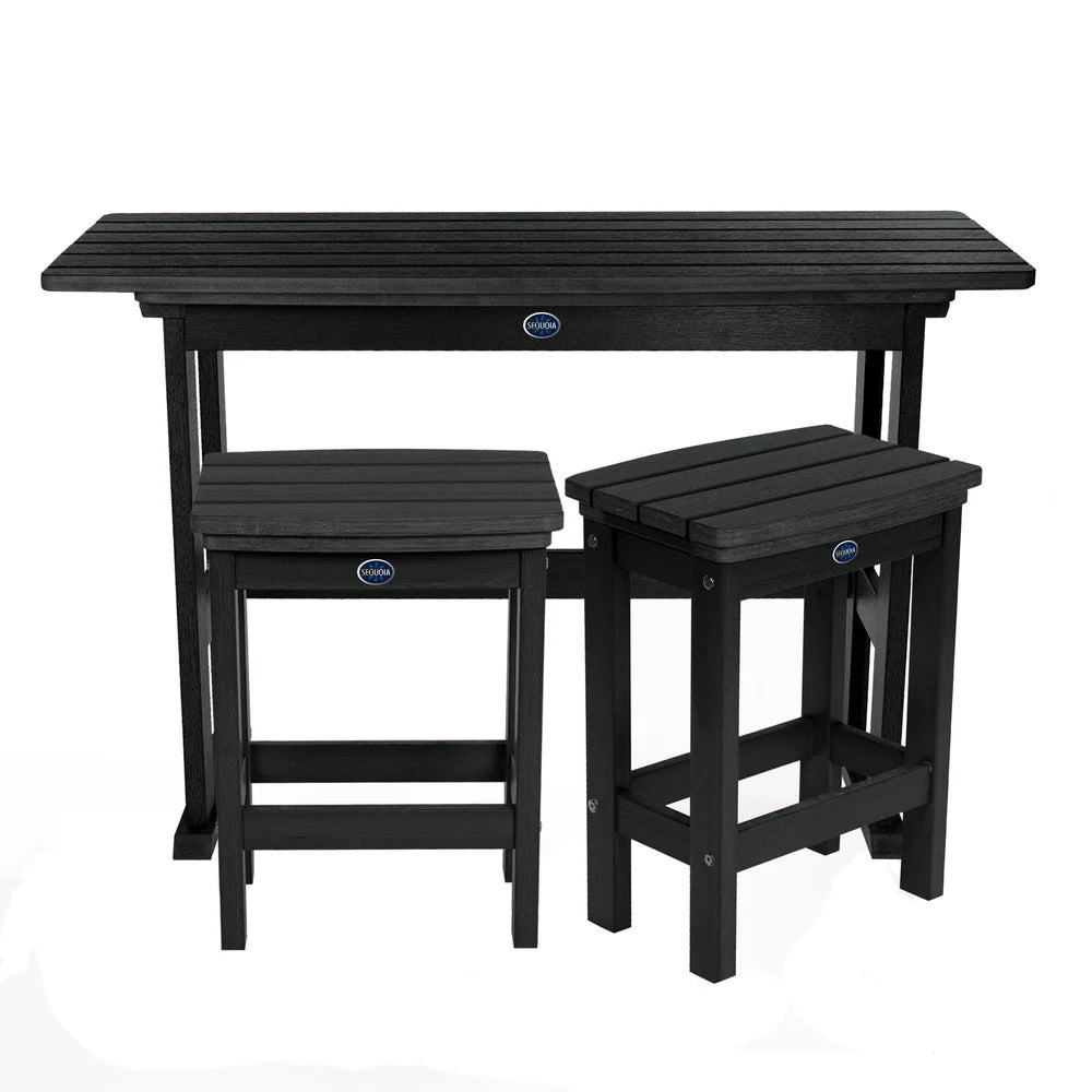 Sequoia Outdoor Blue Ridge 3-Piece Counter Height Balcony Set