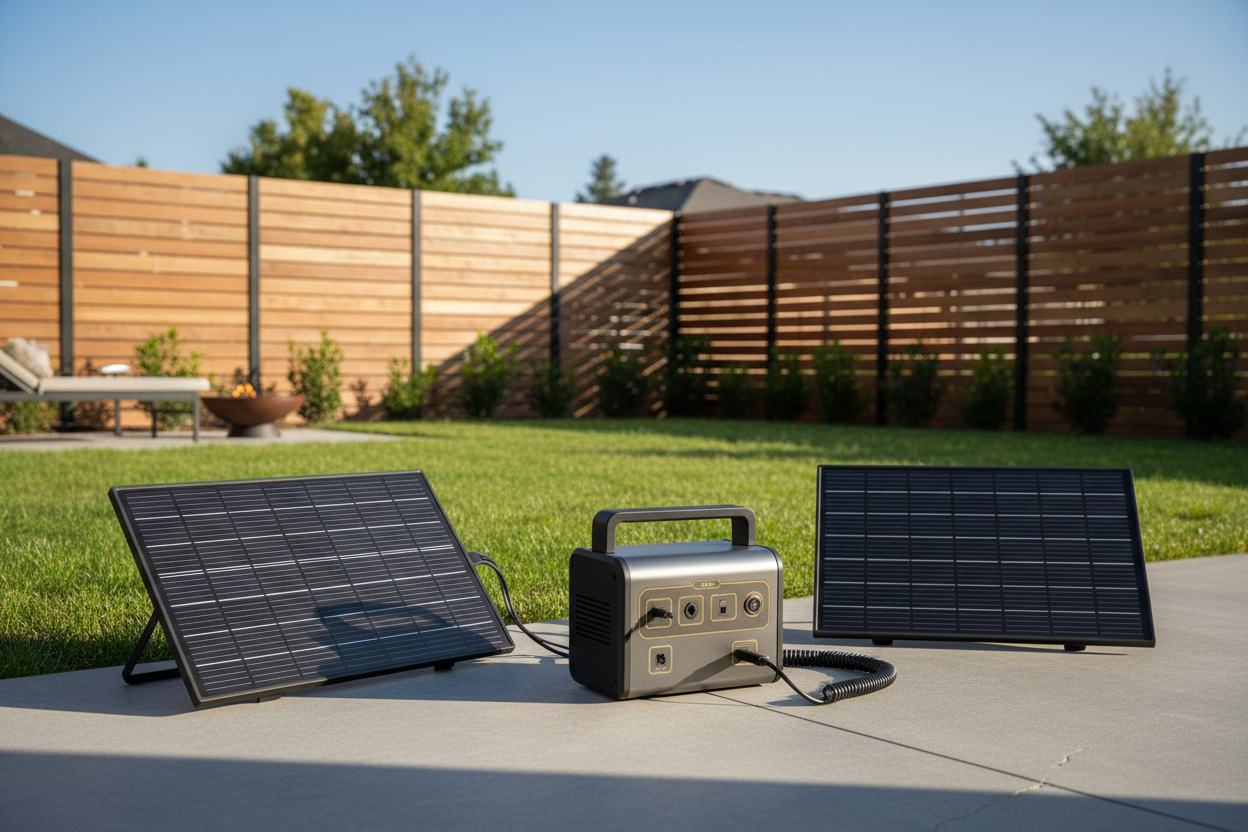 Solar Generator + Solar Panels